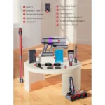 Laresar Aspirapolvere senza Fili V8 – 500 W/48 KPa, Autonomia 60 Min, Touch Screen - immagine 3