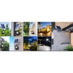 Proiettore LED 200W con Pannello Solare per Esterni – Luce Bianco Freddo - immagine 4